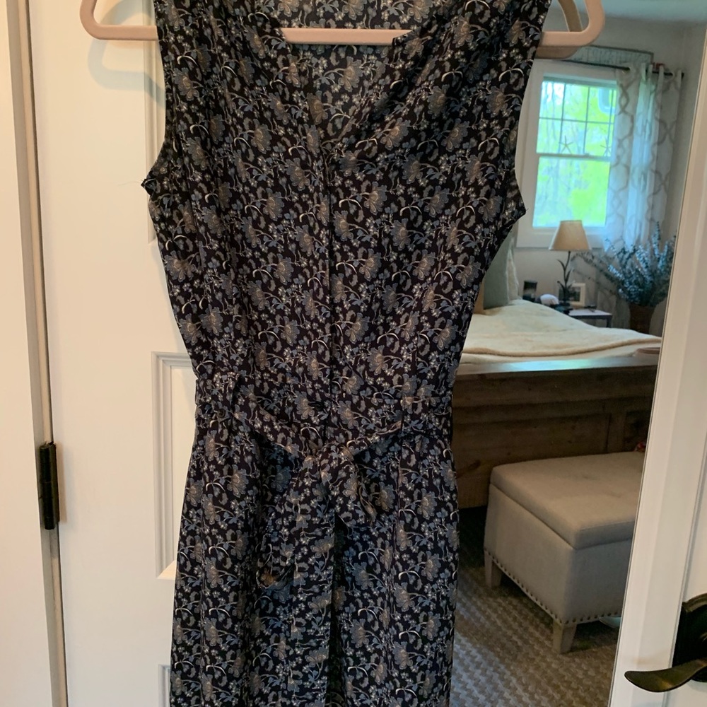 Fleur Bleue short romper